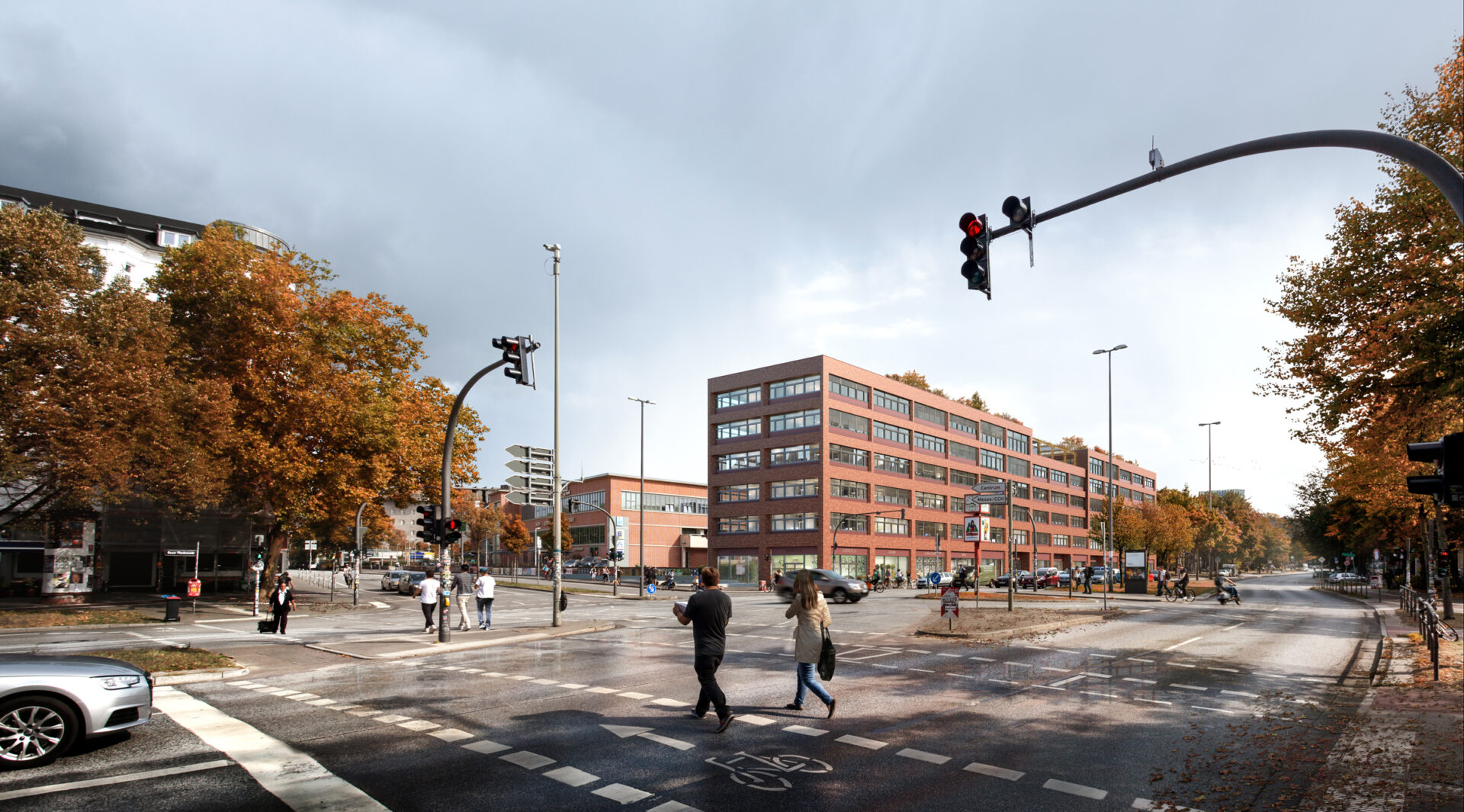 Visualisierung des Projektes Paulihaus in Hamburg