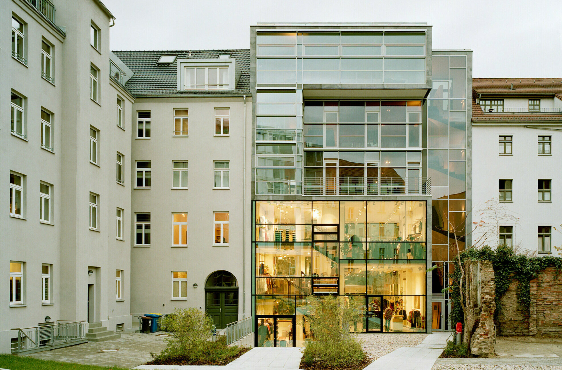 Kay Degenhard Haus in Berlin: das Schaufenster der Mode