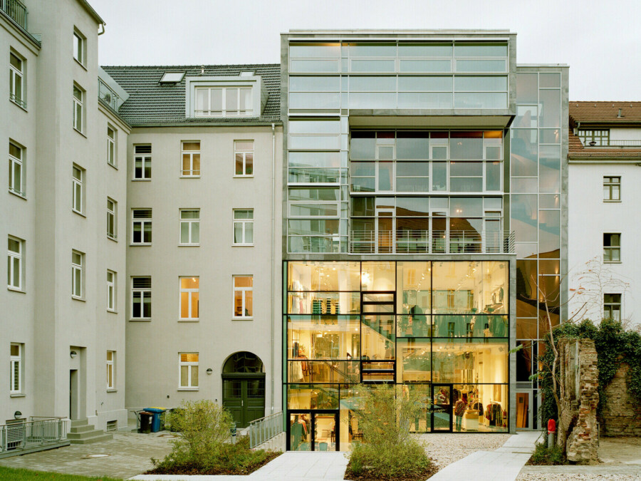 Kay Degenhard Haus in Berlin: das Schaufenster der Mode