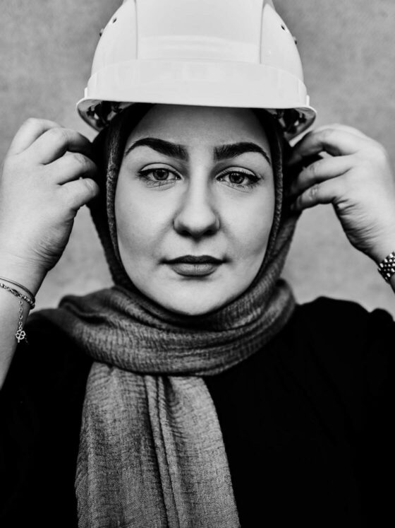 Zeynep im StadtPlan-Artikel "Augen auf Beton"