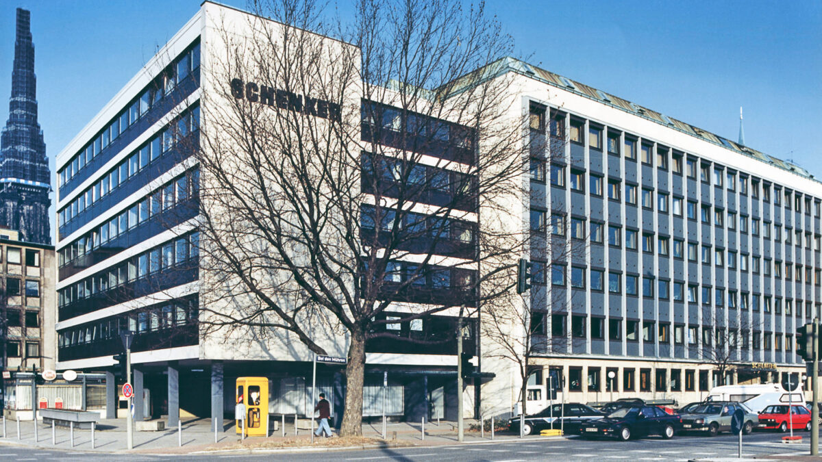 Vorher in 2018: Bürogebäude Bei den Mühren 1 in Hamburg