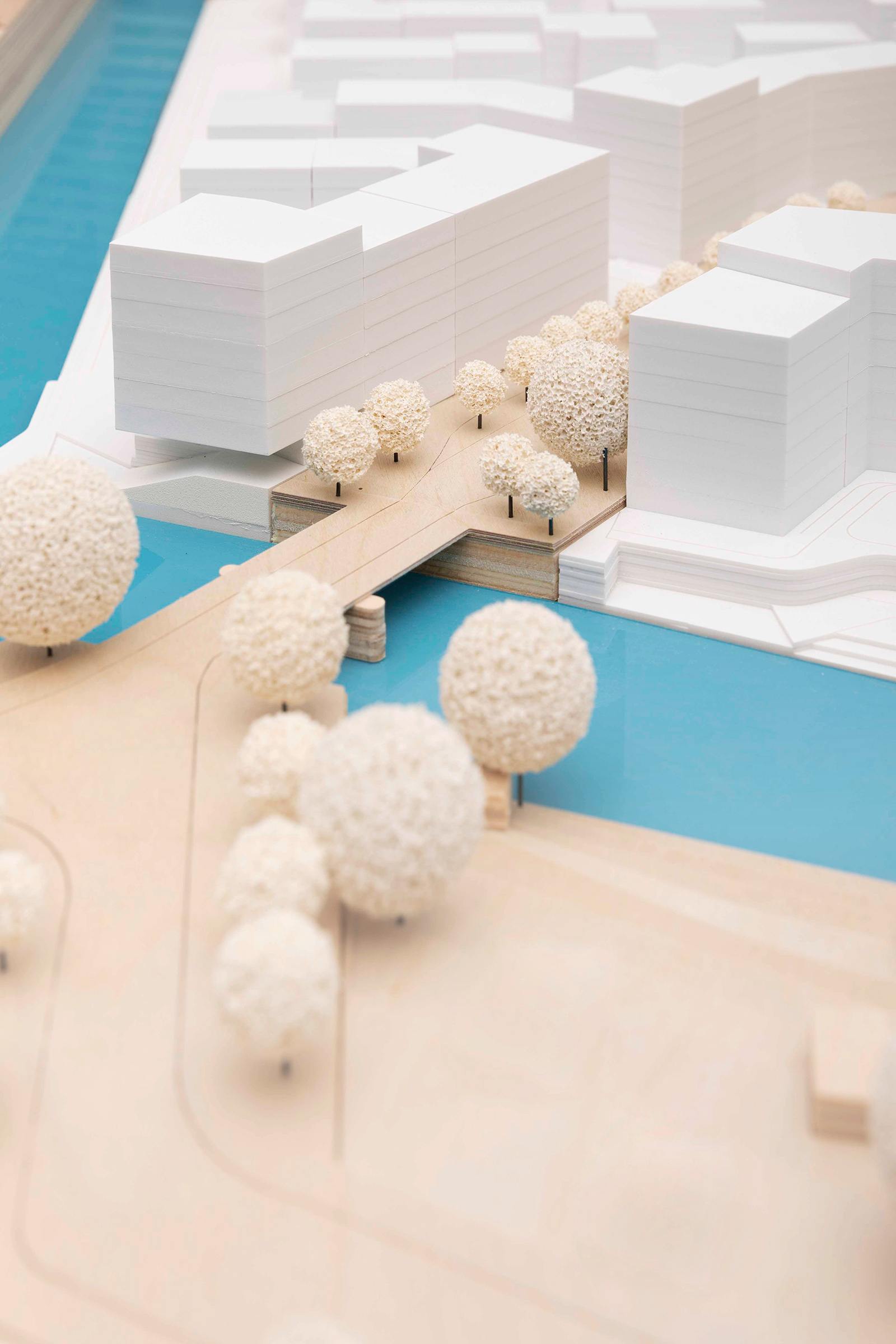 Modell aus dem StadtPlan-Artikel "Nah am Wasser gebaut"