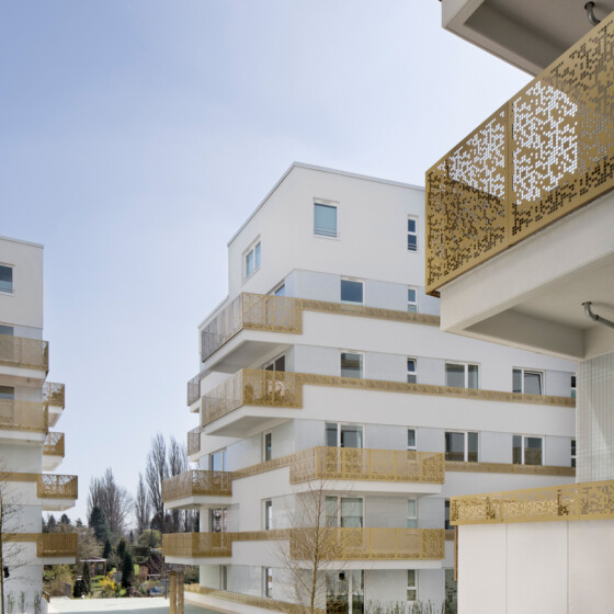Wohnungen mit Balkon im Projekts Hansaterrassen