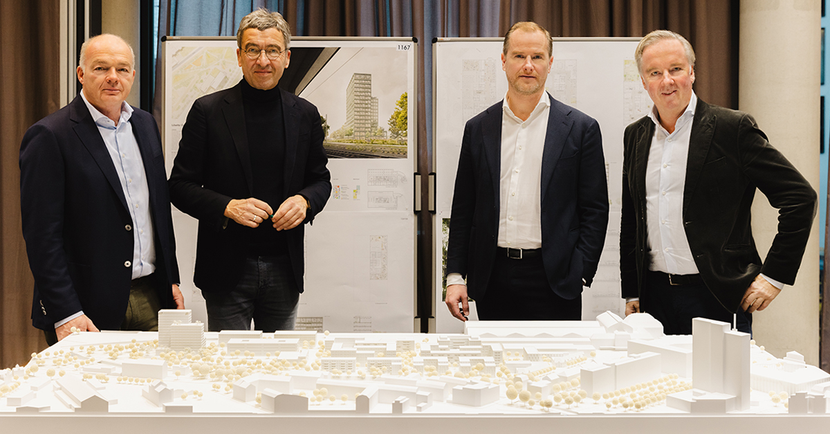 kbnk Archi­tekten gewinnen Hochhaus­wett­be­werb für Löwitz Quartier