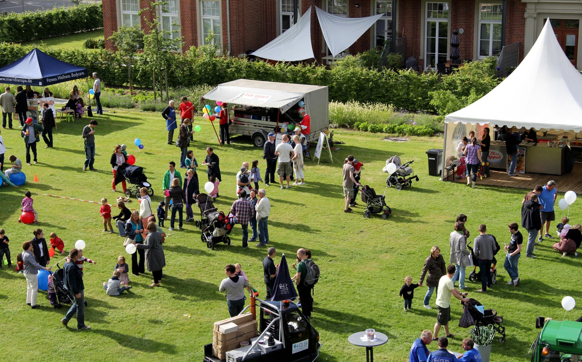 Der Nachbarschaftsverein feiert Sommerfest