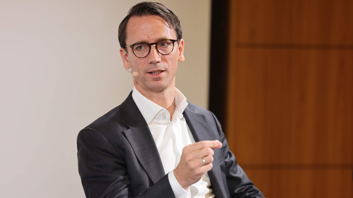 Nikolas Jorzick auf der FondsForum-Konferenz 2025