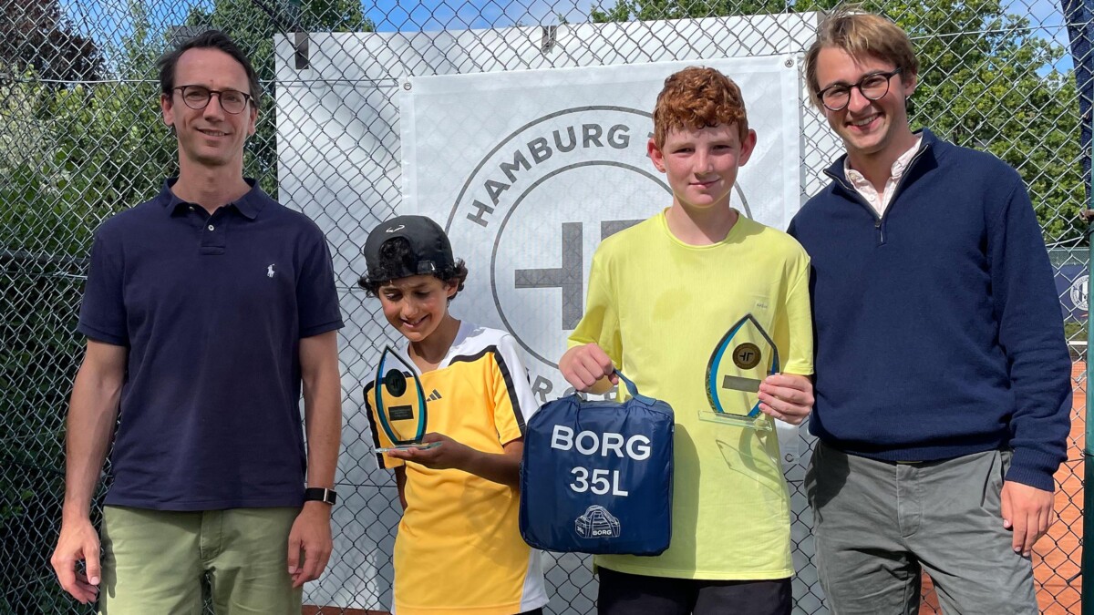 Wir waren Sponsor des Jugendtennisturniers HAMBURG TEAM Trophy 2025