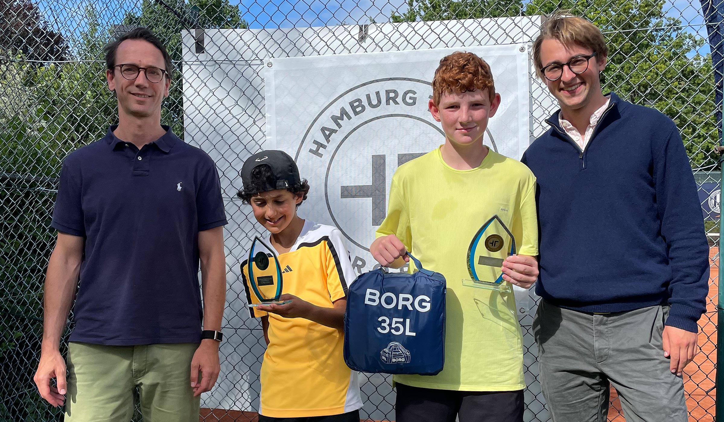 Wir waren Sponsor des Jugendtennisturniers HAMBURG TEAM Trophy 2025