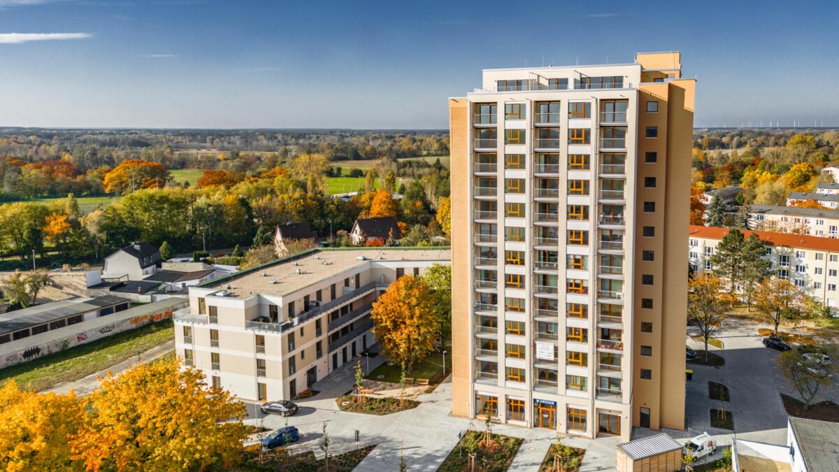 Seniorenwohnanlage Lebensglück in Cottbus aus dem Fond Wohnen 70+ II