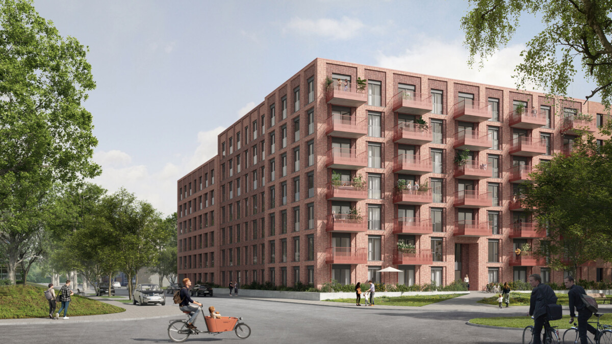 Visualisierung vom Projekt Marckmannstraße 18-22 in Hamburg